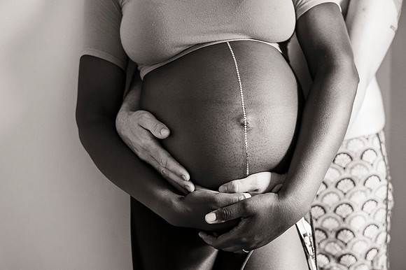 Melanie's maternity Asbury Park session