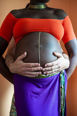 Melanie's maternity Asbury Park session