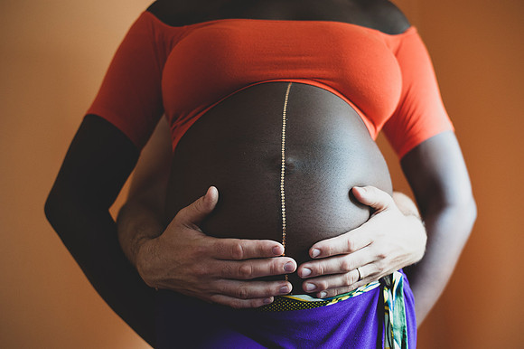 Melanie's maternity Asbury Park session