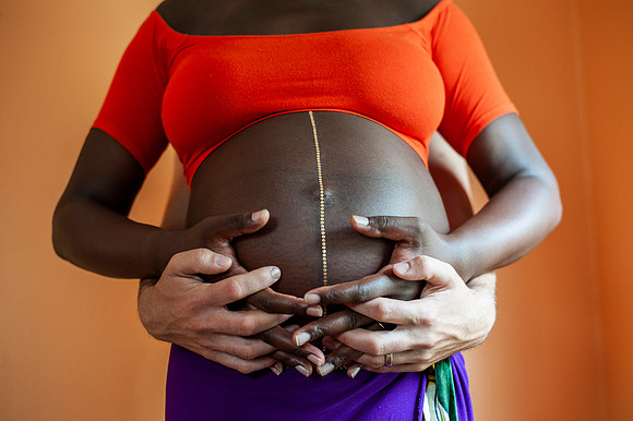 Melanie's maternity Asbury Park session