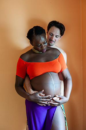 Melanie's maternity Asbury Park session