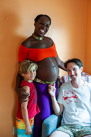 Melanie's maternity Asbury Park session