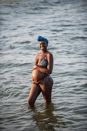 Melanie's maternity Asbury Park session