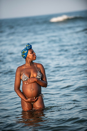 Melanie's maternity Asbury Park session