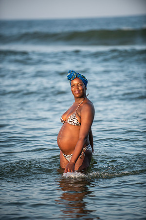 Melanie's maternity Asbury Park session