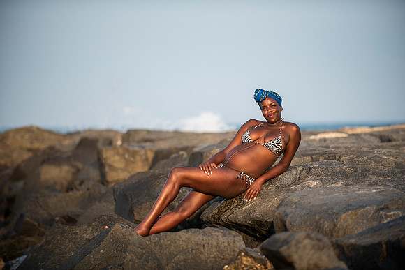 Melanie's maternity Asbury Park session