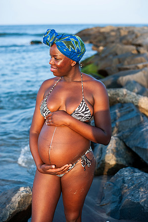 Melanie's maternity Asbury Park session