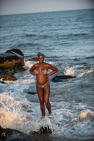 Melanie's maternity Asbury Park session