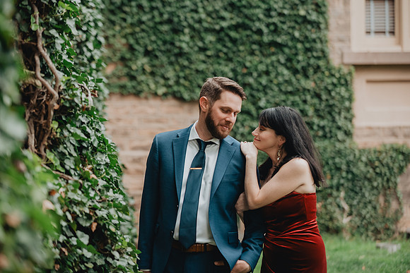 Princeton University engagement session