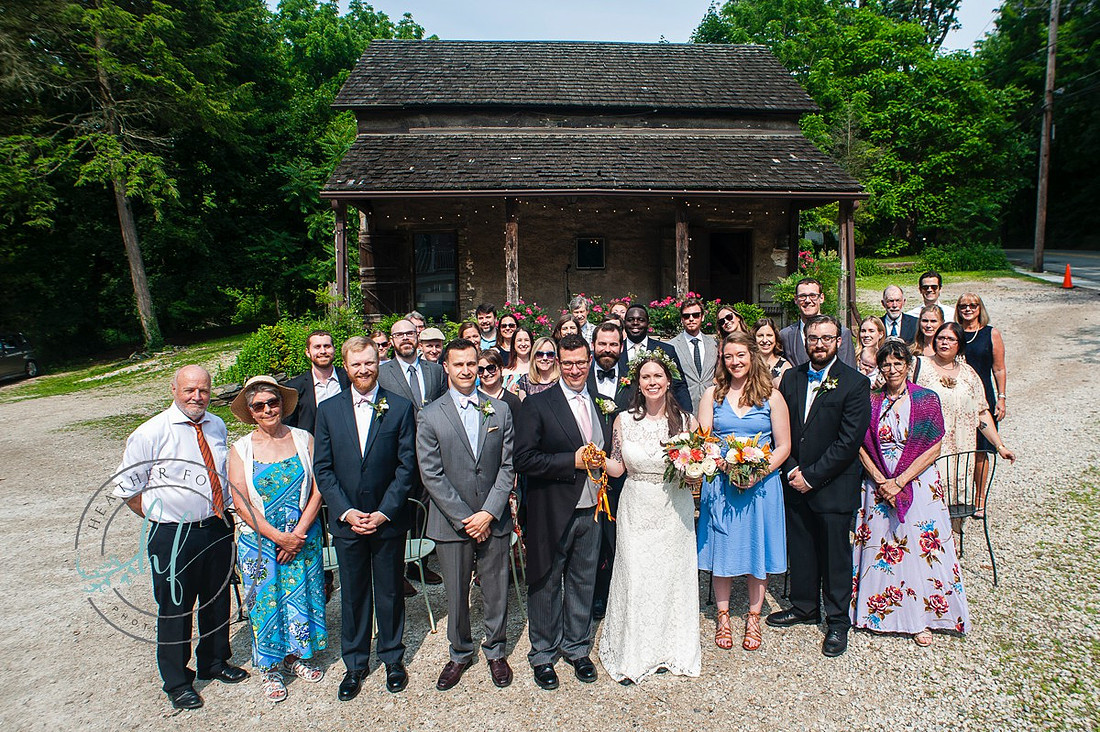 Spring Mill Cafe wedding