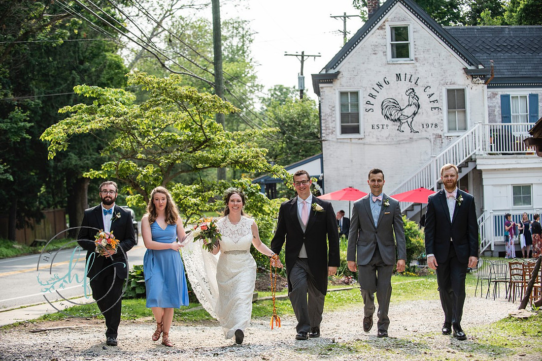 Spring Mill Cafe wedding