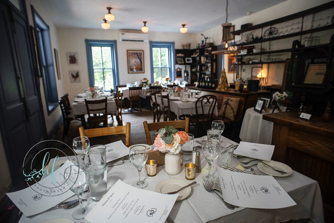 Spring Mill Cafe wedding