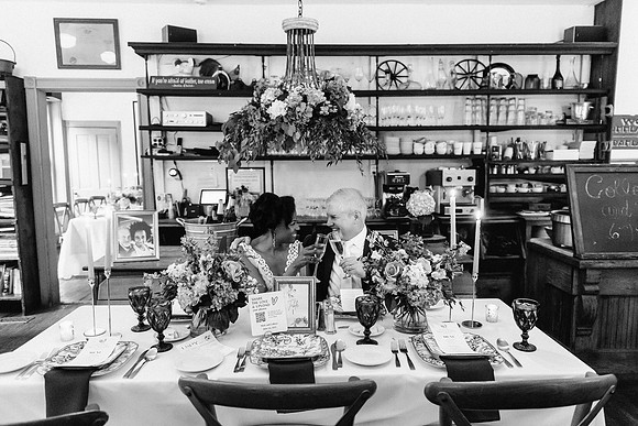 Colleen and Mark at Spring Mill Cafe