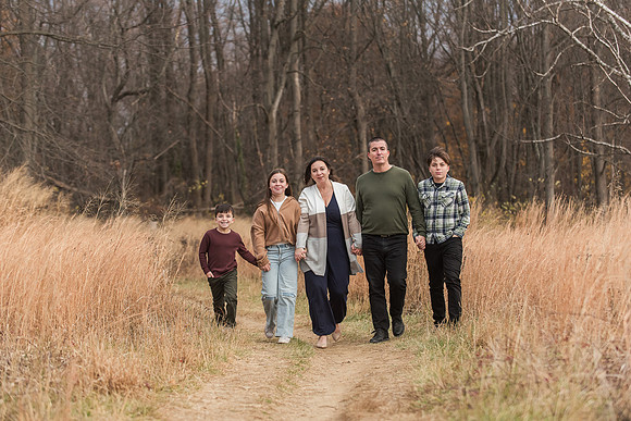 Slaven family 2024 Andorra meadows