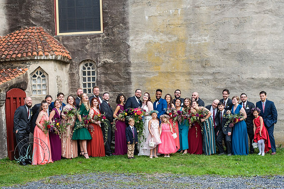 Jasmine and Ben's Fonthill Castle wedding