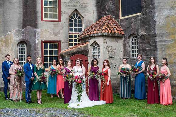 Jasmine and Ben's Fonthill Castle wedding