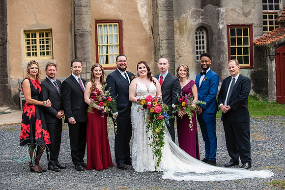 Jasmine and Ben's Fonthill Castle wedding