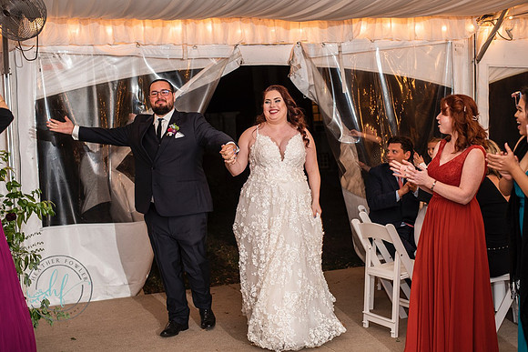 Jasmine and Ben's Fonthill Castle wedding