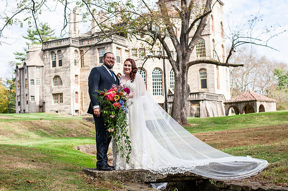 Fonthill Castle wedding Jasmine and Benjamin