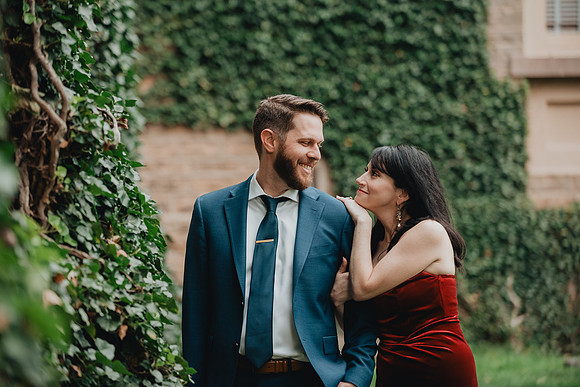 Princeton University engagement session