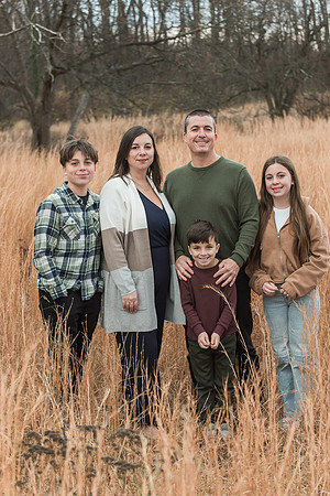 Slaven family 2024 Andorra meadows