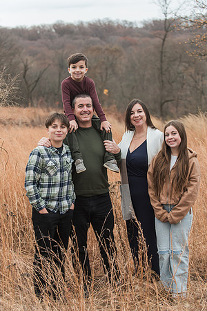 Slaven family 2024 Andorra meadows