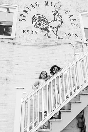 Colleen and Mark at Spring Mill Cafe