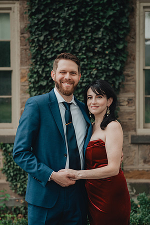 Princeton University engagement session