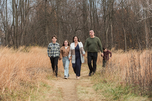 Slaven family 2024 Andorra meadows
