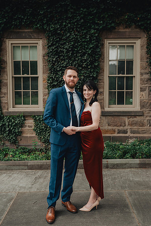Princeton University engagement session