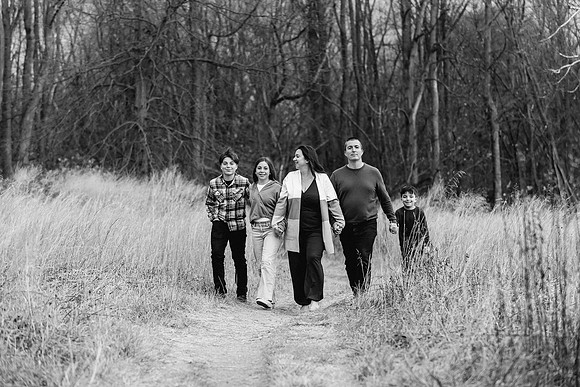 Slaven family 2024 Andorra meadows