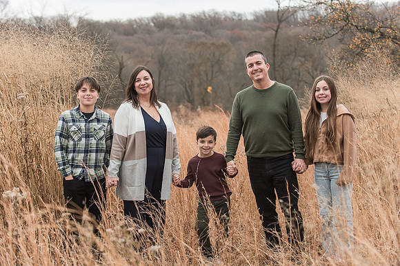 Slaven family 2024 Andorra meadows