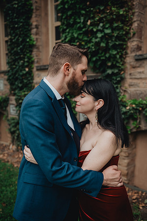 Princeton University engagement session