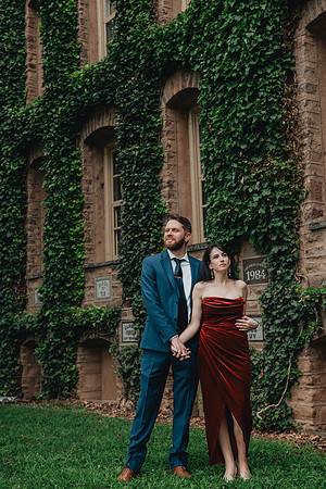Princeton University engagement session