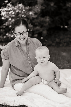 Catherine sitting up