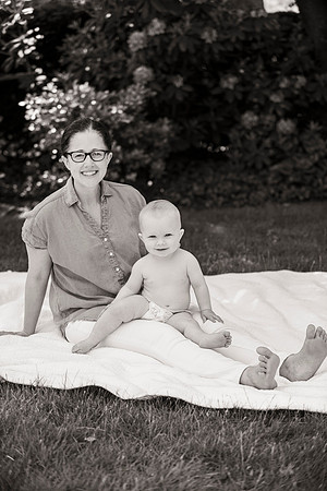 Catherine sitting up