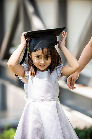 Maya and Sophia graduate