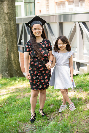 Maya and Sophia graduate