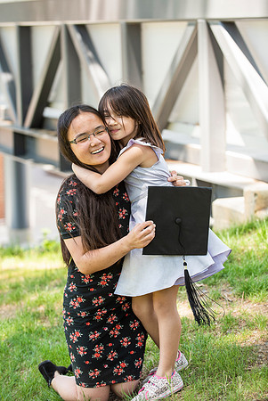 Maya and Sophia graduate