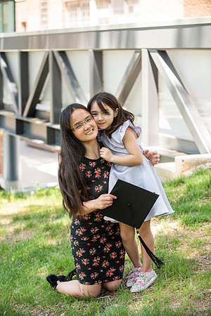 Maya and Sophia graduate