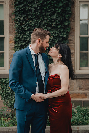 Princeton University engagement session
