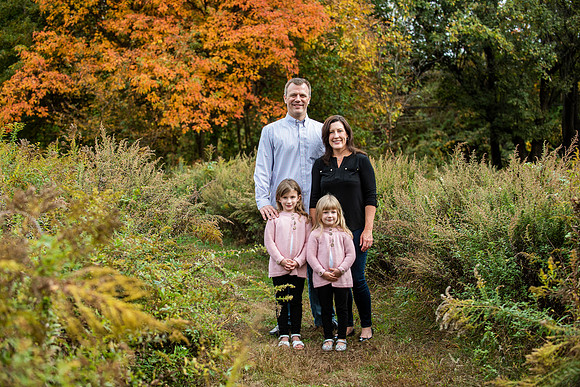 family session at Schuylkill center