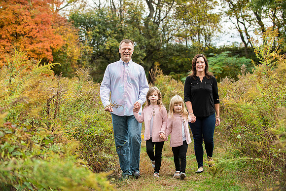 family session at Schuylkill center