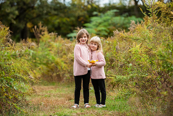 family session at Schuylkill center