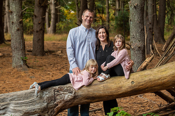 family session at Schuylkill center