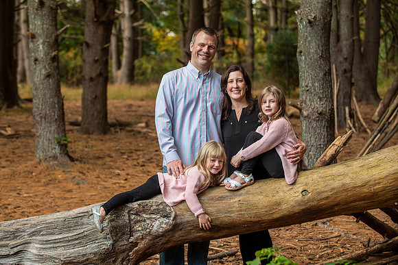 family session at Schuylkill center