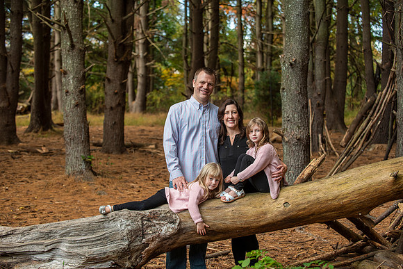 family session at Schuylkill center