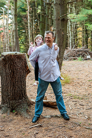 family session at Schuylkill center