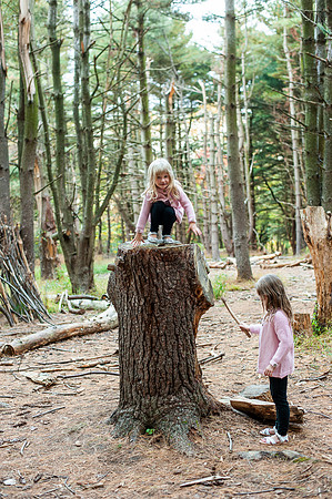 family session at Schuylkill center