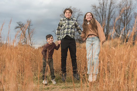 Slaven family 2024 Andorra meadows